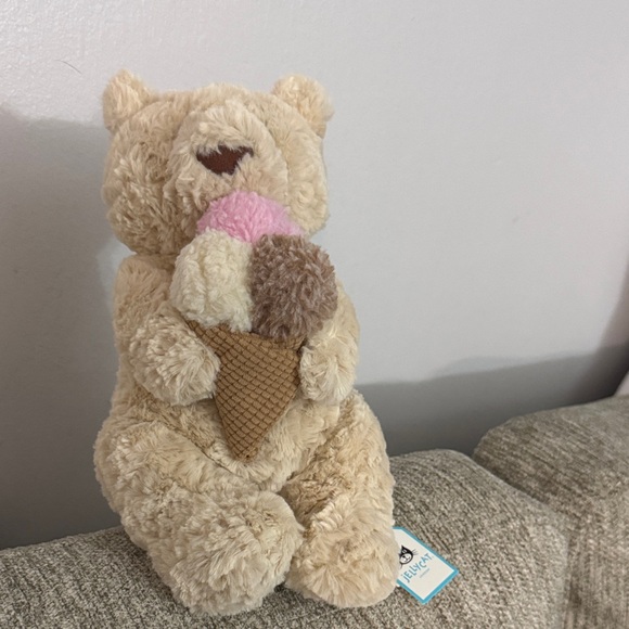 Jellycat Bartholomew Bear Ice Cream - Picture 1 of 7